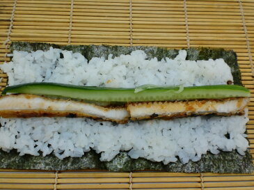 寿司ネタ　うなぎ蒲焼芯　9cm×20本　巻き寿司　まきすし　鰻　節分　細巻　のせるだけ　生食用　うなきゅう巻　ウナギ