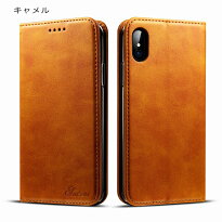 iPhoneXケース手帳型HANDSOMELEATHERiPhoneXケース耐衝撃カバーアイフォンXスマホケース9