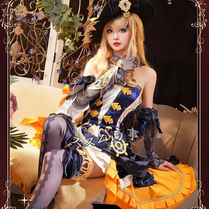 ʣǥݥȯ!5-10%OFF۸ 󤷤 genshin ʥ Navia ץ  cosplay ٥ ѡƥ 塼   mg196