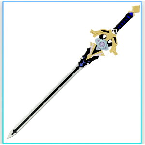 原神 げんし genshin アルベド 辰砂の紡錘 片手剣 冷刃 武器 コスプレ 道具 cosplay イベント パーティー 変装 仮装smdj038