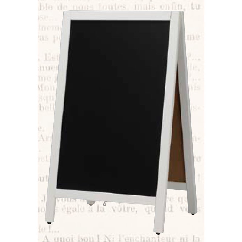 Rakuten - A型 スタンド マーカー用 ABS-75WB 白枠 / 返品代引不可 / えいむ ホワイトボード マーカー用 マグネット可