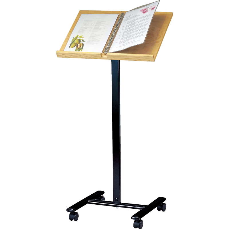 メニュー台 白木タイプ(A4 30穴 直付)(小) SS-820 / 返品代引不可 / えいむ メニュー ブック 店頭 案内 スタンド