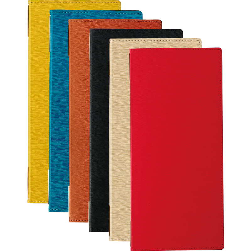 高級ソフト 合皮メニュー ピンホールタイプ(タテ小 4ページ) LB-805 / えいむ 合皮 メニューブック ク..