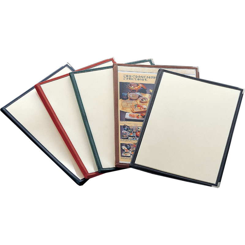 合皮 クリアテーピングメニュー(B4 8ページ) LTB-48 / えいむ テーピング メニューブック