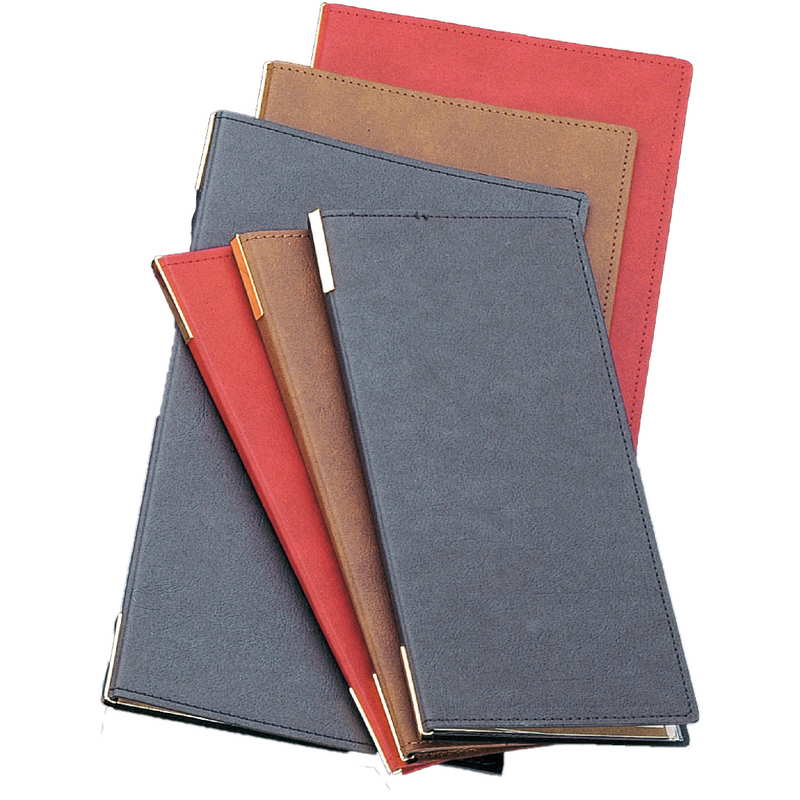 ラバーメニュー(タテ小 4ページ) RB-105 / えいむ メニューブック クリップ ピンタイプ