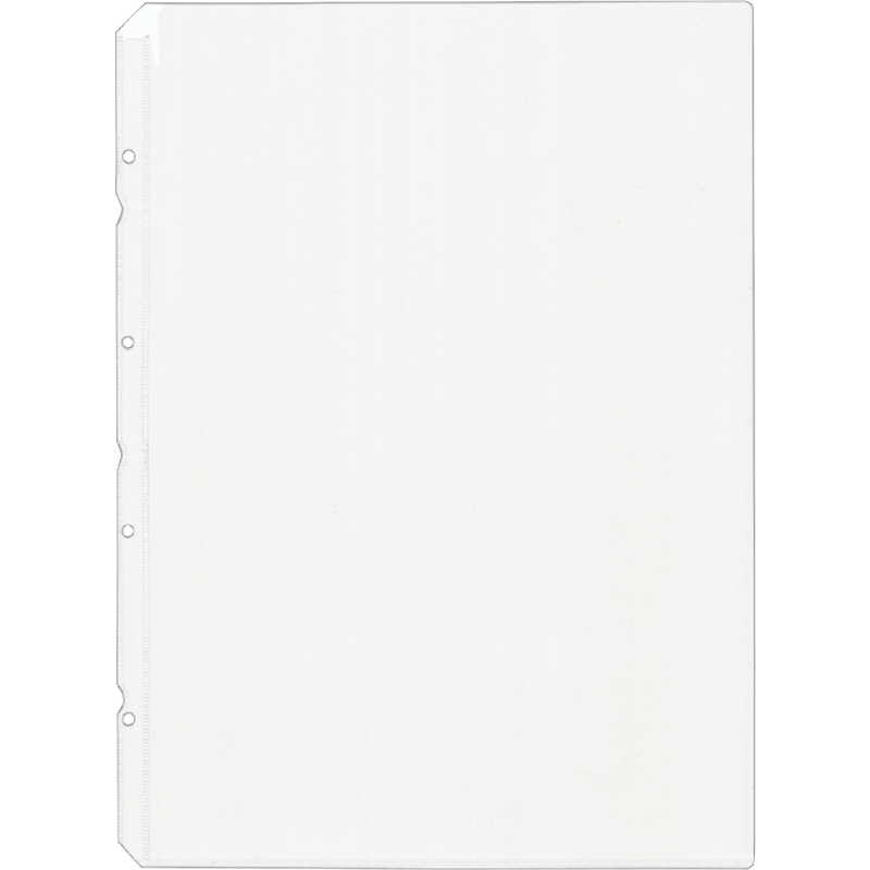 メニュー用 中ビニール(A4 4穴) 中ビニール-63 / シンビ メニューブック 追加 中ポケット