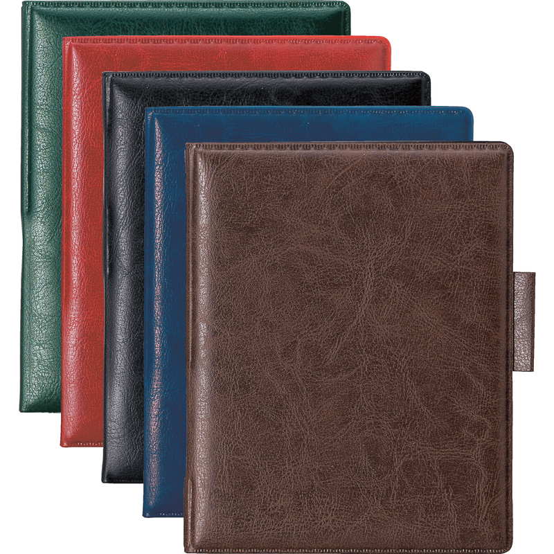 レザータッチ メモホルダー 二つ折り MH-4 / えいむ メモ ホルダー