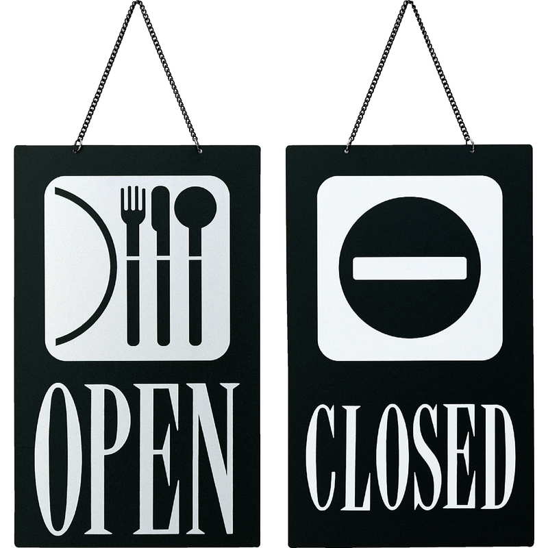 Rakuten - 案内プレート レストラン OPEN OC-22 / えいむ 営業中 店頭 サイン プレート 看板