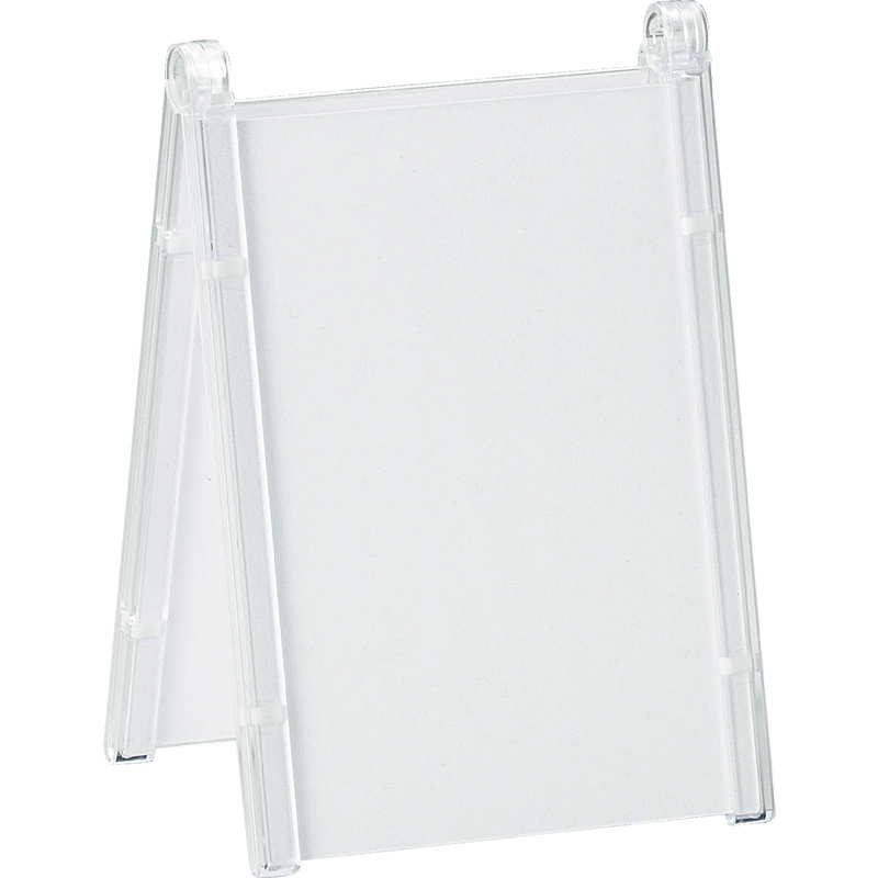 主な仕様商品カテゴリメニュースタンド 洋風メニュースタンド商品名メニュースタンド フリースタンド 両面タテメーカー名えいむメーカー品番NS-11W色クリアマットサイズW135xH200mm(紙サイズ127x178mm)追加オプション 備考画像内 カタログ表記の説明C ：色P ：ページ数4 + 2 「 + 2 」の部分は表紙裏側をポケットとしてご利用頂きます。※ 表紙裏ポケットは表紙サイズにより、用紙をテープ等で位置固定が必要な場合が御座います。S ：サイズ通常 (ヨコ * タテ * 厚 (ミゾ巾)) Lot ：メーカ最低発注数ですが表記のない限り1個単位にて販売致します。