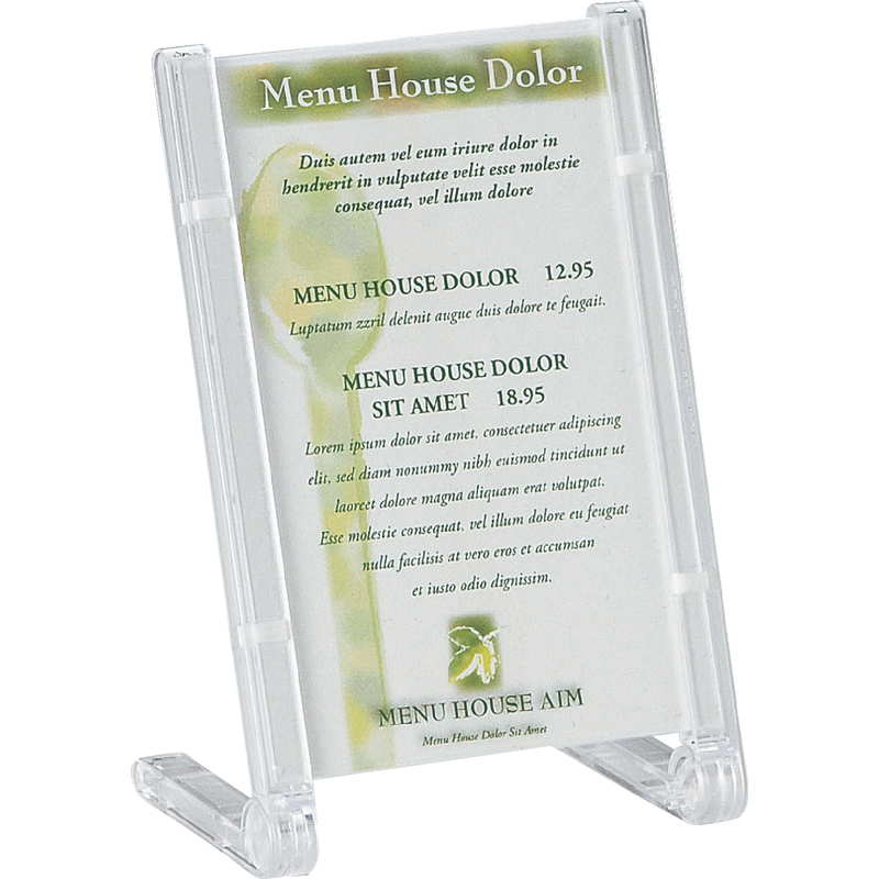 主な仕様商品カテゴリメニュースタンド 洋風メニュースタンド商品名メニュースタンド フリースタンド 片面タテメーカー名えいむメーカー品番NS-32S色クリアマットサイズW110xH175mm(紙サイズ102x152mm)追加オプション 備考画像内 カタログ表記の説明C ：色P ：ページ数4 + 2 「 + 2 」の部分は表紙裏側をポケットとしてご利用頂きます。※ 表紙裏ポケットは表紙サイズにより、用紙をテープ等で位置固定が必要な場合が御座います。S ：サイズ通常 (ヨコ * タテ * 厚 (ミゾ巾)) Lot ：メーカ最低発注数ですが表記のない限り1個単位にて販売致します。