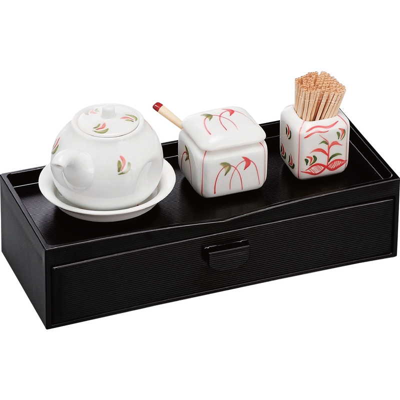 Rakuten - ABS奥広カスター&千筋箱 (4セット) ZFK-HS-5102-5-50 / 返品代引不可 / シンビ 箸入れ