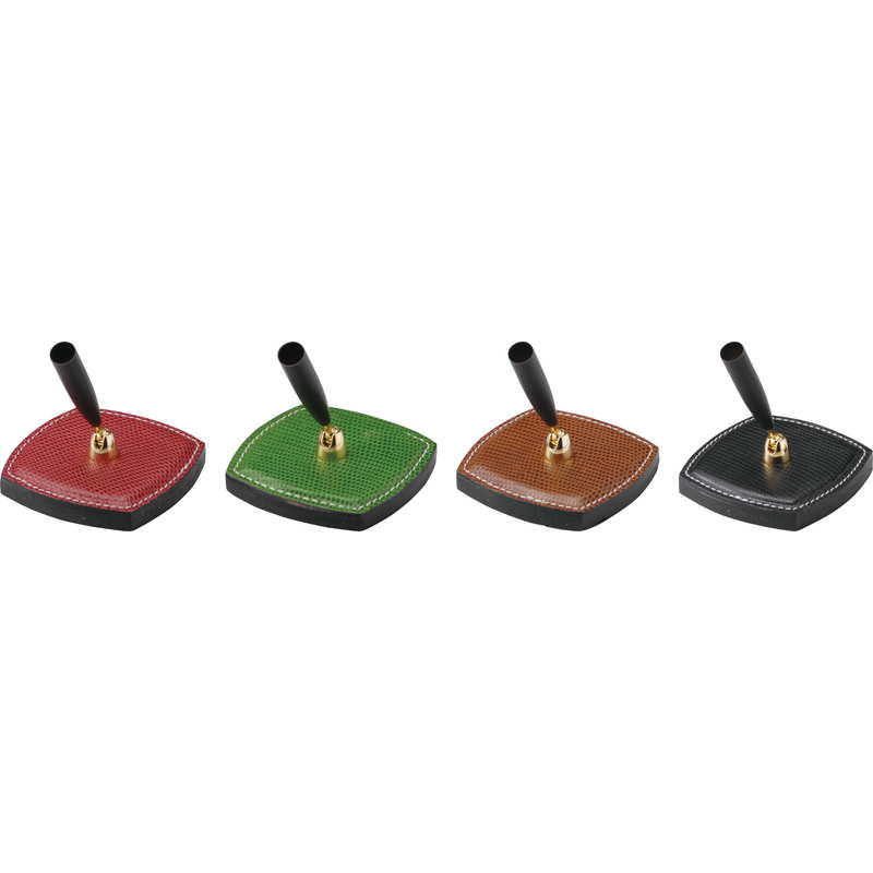 Rakuten - カラー本革 ペンスタンド PSS-311 / えいむ ホテル フロント ペン立て ペンスタンド ペンホルダー