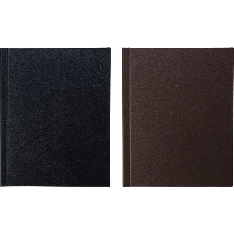 Rakuten - レザータッチ スライドメニュー (中 B5 4ページ) SB-922 / 皮シボ柄 / えいむ メニューブック スライド式