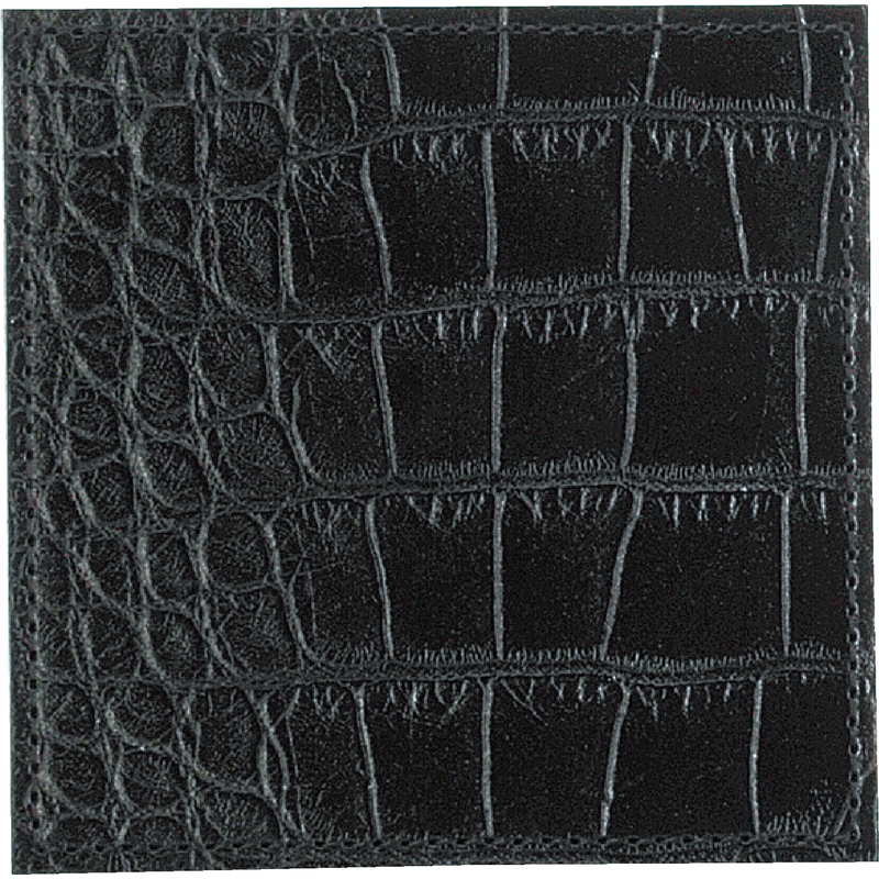 コースター(角) LGM-101 / えいむ コースター リサイクルレザー クロコダイル柄 業務用(3)