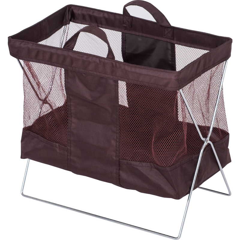 Rakuten - 手荷物収納メッシュ ワゴン トール(大) (3セット) ZT-手荷物収納メッシュワゴン 大-60 / 返品代引不可 / シンビ 店頭販促用品 店頭用品