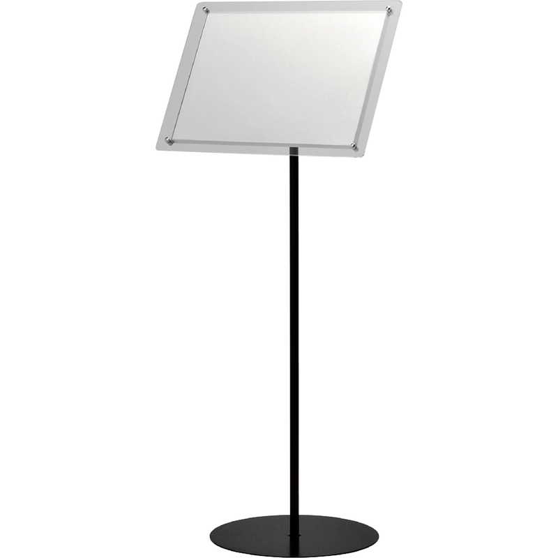 屋内用フロアスタンド タテ・ヨコ兼用 ZV-2833S-K-A3-60 / 返品代引不可 / シンビ 店頭販促用品