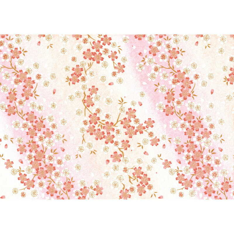 サイズA4（210mm x 297mm） 内容10枚入り 材質日本製　福井県　和紙 デスクマットやランチョンマットとして、またメニュー表の背景紙としてもご利用いただけます。 福井県で作られ伝統工芸品である越前和紙の手染め友禅紙です。1枚1枚...