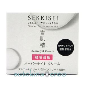 雪肌精 クリアウェルネス オーバーナイト クリーム / 40g / 無香料