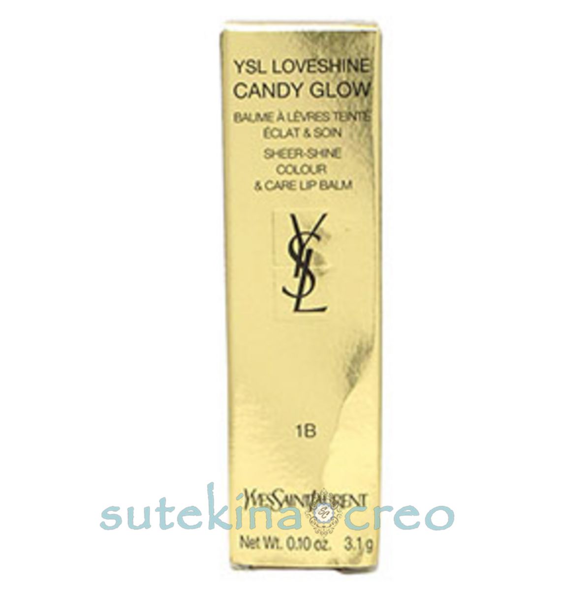 訳あり【メール便対応】イヴ サンローラン YSL ラブシャイン キャンディ グロウ バーム 1B 3.1g