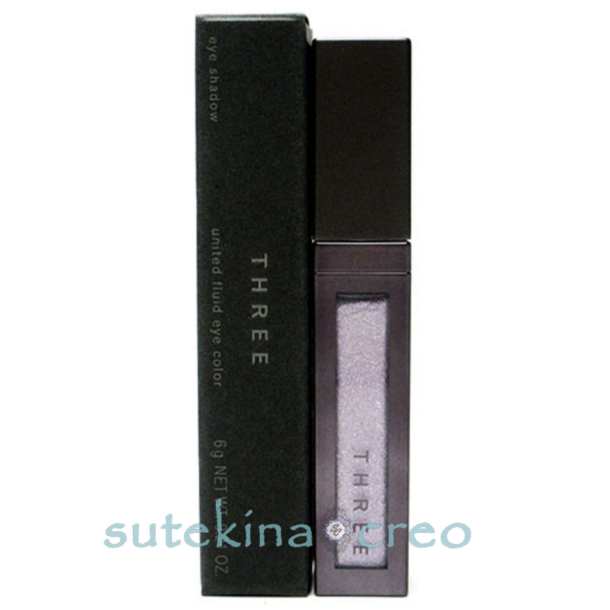 【メール便対応】THREE スリー ユナイテッドフルイドアイカラー X04 HOMESICK ALIEN 6g