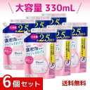 ビオレ マシュマロホイップモイスチャーつめかえ用泡洗顔料フレッシュフローラルの香り330ml×6個セット 4901301366320 /