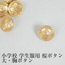 【6/5限定★抽選で最大300%ポイントバック 要エントリー】小学校学生服用(標準型学生服用) 桜ボタン(大ボタン) 制服用