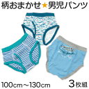 【要エントリー★5/10は最大300%ポイントバック!】キッズ ブリーフ 3枚セット 柄おまかせ 男の子 パンツ 下着 前あき 100cm〜130cm 福袋 子...