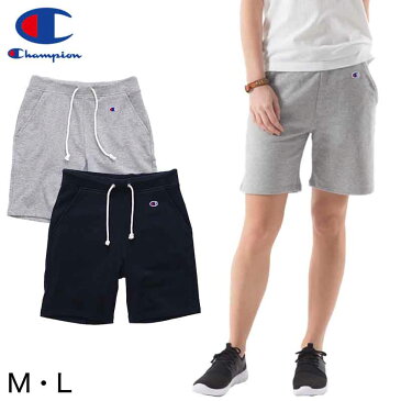 Champion レディース スウェットショートパンツ M・L (チャンピオン ロゴ ハーフ) 【在庫限り】