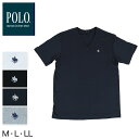 グンゼ POLO Tシャツ vネック メンズ 綿100 M～LL (tシャツ 半袖 シャツ 綿 下着 インナーシャツ V首 トップス 肌着 インナー ポロ)