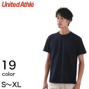 メンズ カラー 無地Tシャツ ユナイテッドアスレ S～XL (S M L XL 紳士 男性 男子 アウター 半袖)