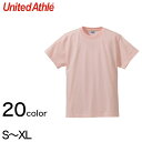 レディース カラー 無地Tシャツ ユナイテッドアスレ S~XL (S M L XL 婦人 女性 女子 綿100% アウター 半袖)【取寄せ】