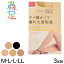 福助 Daily満足 キメ細かくて、透明感 ストッキング 3足組 M-L・L-LL (フクスケ Daily満足 レディース パンスト)【在庫限り】