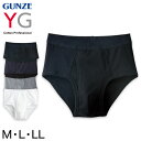 グンゼ YG メンズ 綿100 ブリーフ パンツ 下着 前あき M～LL (GUNZE コットン インナー インナーウェア 男性 紳士 肌着 無地 抗菌 防臭 M L LL)