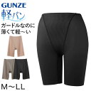 グンゼ 軽パン ロングパンツ M～LL (レディース 下着 ショーツ パンツ パンティ 大きいサイズあり GUNZE ガードル 補整)