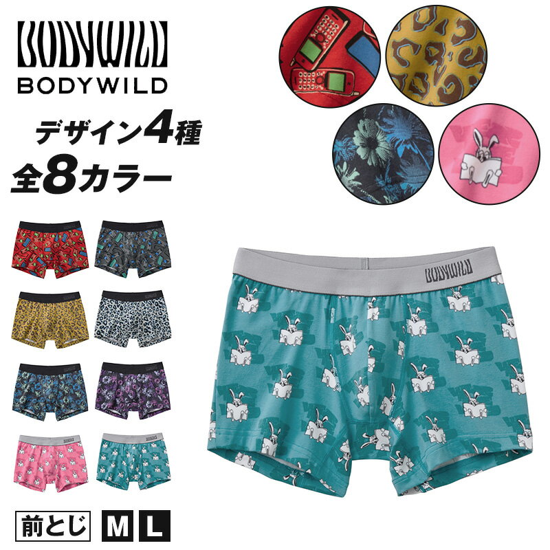 ボディワイルド ブリーフ グンゼ インナーウェア グンゼ BODYWILD ボクサーパンツ ブリーフ メンズ パンツ ボディワイルド M・L (GUNZE 男 紳士 ボクサー 下着 肌着 インナーウェアー ストレッチ 綿混)