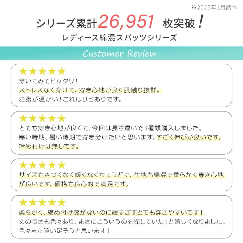 オーバーパンツ アンダーパンツ 綿混 スパッツ 0分丈 S〜LL (レギンス レディース ...