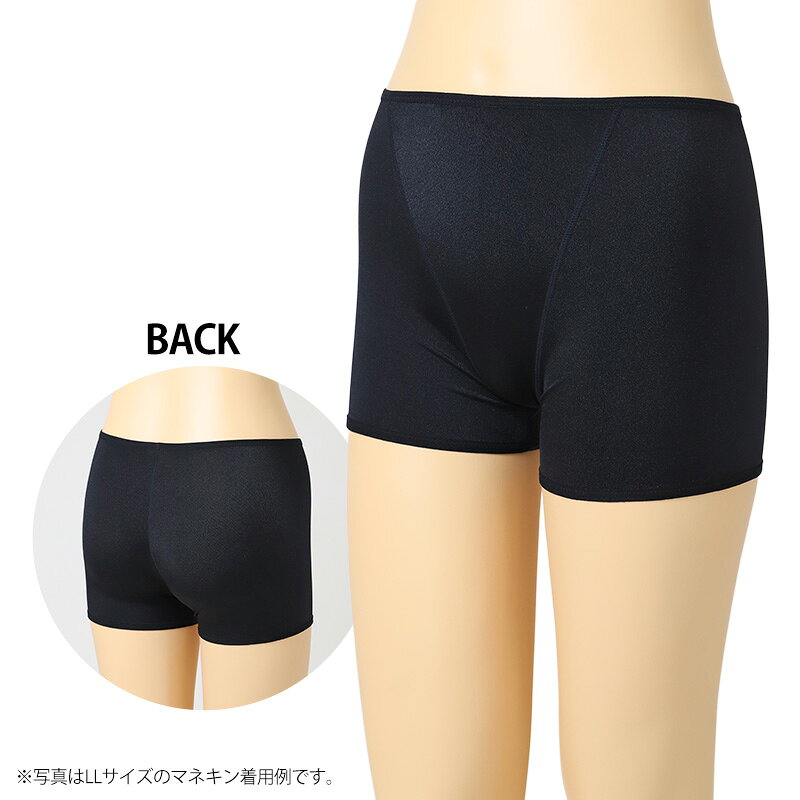 水着用インナー 女子 ボックスショーツ 透け対策 スイムサポーター 体のラインカバ...