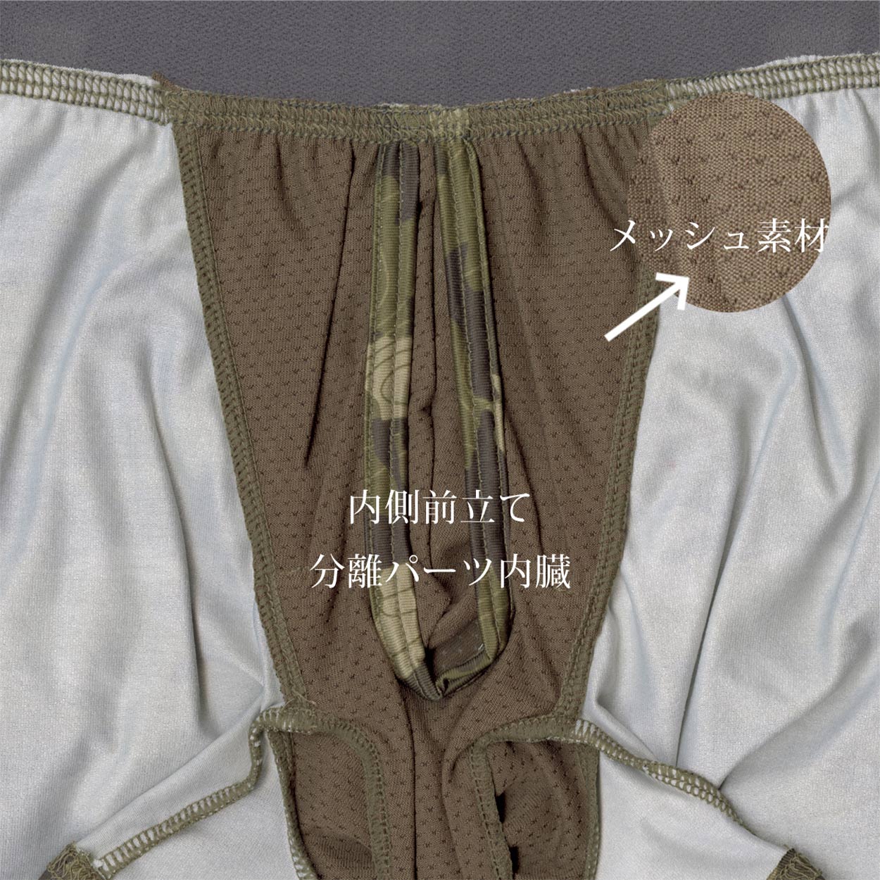 ボクサーパンツ メンズ 分離 ホールド感 機能性 通気性 快適 蒸れない 履き心地 イ...