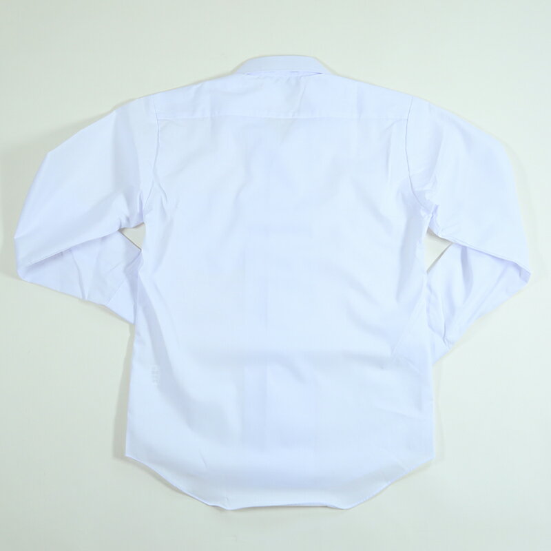 男子 中学生 長袖 開襟シャツ カンコ—学生服 S〜3L カッターシャツ カンコ— 学生服 中学生 制服 長袖シャツ 衣替え【取寄せ】