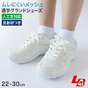 【7/20エントリー★抽選で最大100%ポイントバック】通学履き 外履き グランドシューズ スクールシューズ スニーカー 子供靴 通学 紐靴 22cm~30cm ラッキーベル ベルフィールド60 白スニーカー 学校 小学校 中学校 高校 靴 白 白靴 シンプル (送料無料)