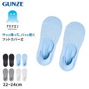 アセドロン ソックス レディース フットカバー 丈 靴下 グンゼ 22 23 24 cm くるぶし カバー 見えない 吸汗速乾 消臭 黒 白 灰 水 GUNZE...
