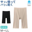 アセドロン レディース グンゼ ペチパンツ 5分丈 ボトム M L LL GUNZE スパッツ ズボン下 肌着 下着 インナー 吸汗速乾 抗菌防臭 夏 速乾