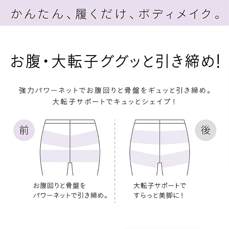 レギンス レディース 10分丈 M 〜 LL スパッツ インナー 下着 女性 ストレッチ 快適 伸縮 大きいサイズ 下腹 着圧 加圧 着痩せ 補正 補正下着 補整 補整下着 大転子 美脚 ガードル【在庫限り】 suteteko-10050353 下着・靴下のすててこねっと サンプル画像3