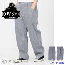 XLARGE エクストララージ パンツ PAINTER PANTS 101212031002 メンズ ボトム ボトムス ズボン ストリート カジュアル ブランド ワイドパンツ ロングパンツ 中学生 高校生 大学生 学生 トレンド ホワイト 30inch 32inch 34inch