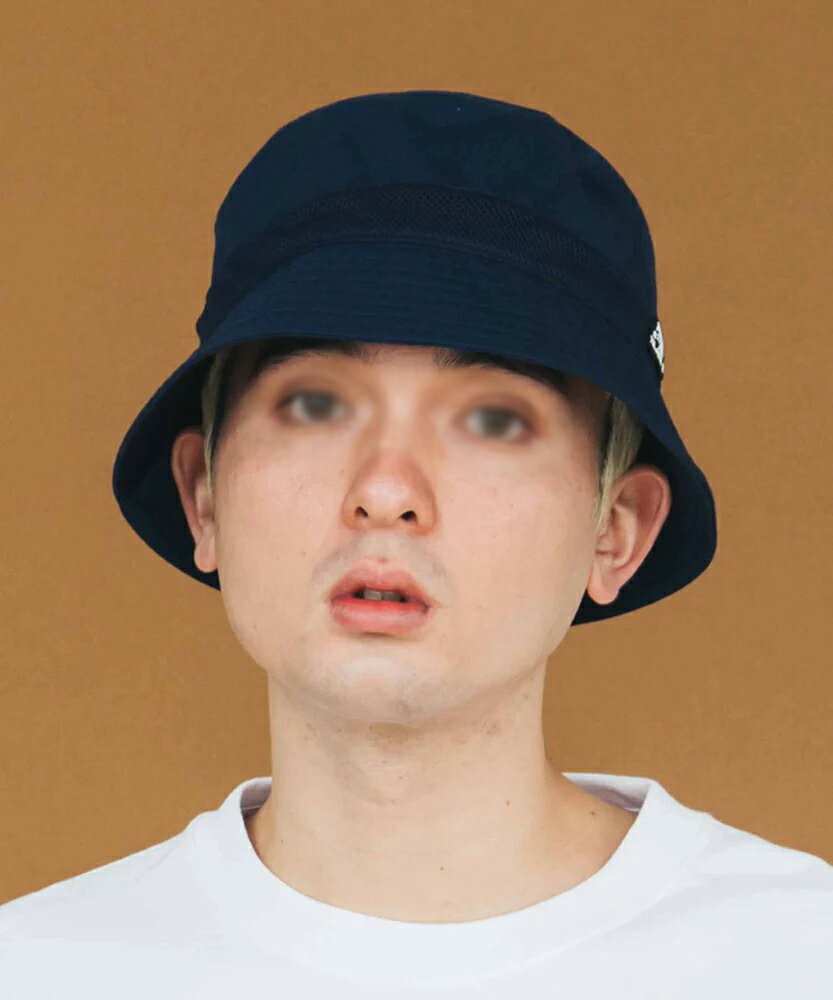 XLARGE エクストララージ 帽子 MESH PANEL BUCKET HAT 101231051012 ハット メンズ トレンド プレゼント スタンダード カジュアル ストリート ベーシック シンプル ロゴ メッシュ バケットハット 日焼け対策 中学生 高校生 大学生 ブラック オリーブ ネイビー L 2