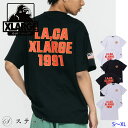 XLARGE エクストララージ tシャツ LOCAL LOGO S/S TEE 101232011016 メンズ トップス カットソー 半袖 ロゴt ティーシャツ カジュアル ストリート ベーシック シンプル 中学生 高校生 大学生 ホワイト ブラック アッシュ S M L XL