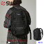 SILAS サイラス リュック SILAS BACKPACK 110223053001 バックパック メンズ レディース バッグ 通勤 通学 アウトドア 日本正規品 PC収納 大容量 刺繍 スポーティ ロゴ カジュアル ストリート ウェビング 中学生 高校生 大学生 学生 トレンド 流行 ブラック ONESIZE