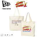 ニューエラ NEWERA キャンバストート 22L STREET FIGHTER II ストリートファイターII Originators of the True Fitted アイボリー 通勤 通学 トートバッグ 肩掛け おしゃれ ブランド 人気 アウトドア 大学生 シンプル エコバッグ プレゼント 贈り物 学生 SF2