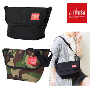 Manhattan Portage マンハッタンポーテージ ショルダーバッグ Casual Messenger bag mp1603 バッグ 正規販売店 メンズ レディース ウエストバッグ ボディバッグ 斜め掛け カジュアル おしゃれ メッセンジャーバッグ シンプル 中学生 高校生 大学生 ブラック カモ XS