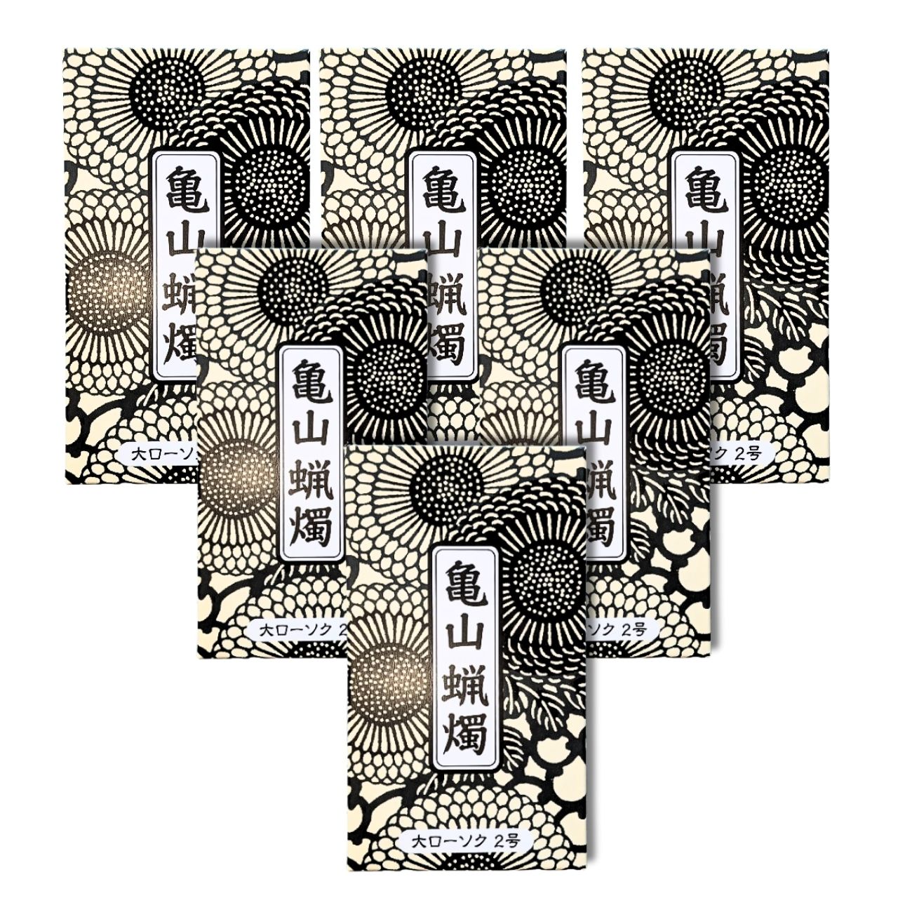 カメヤマ 小ローソク 2号 30本入り 6個セット 送料無料 熨斗包装対応可 長さ13.4cm 長さ13.4cm